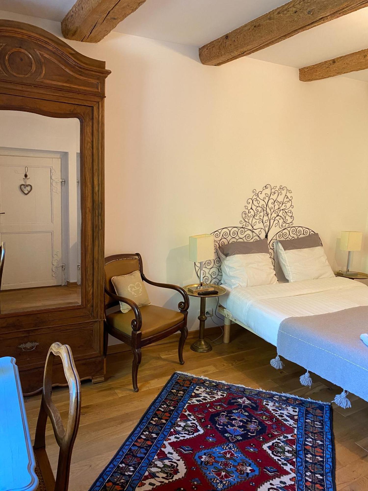 B&B De Charme La Maison Des 5 Temps Ferrette Værelse billede